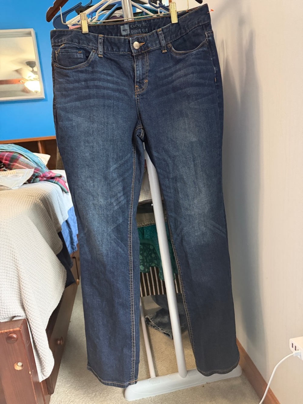Massimo Dark Blue Bootcut Jeans